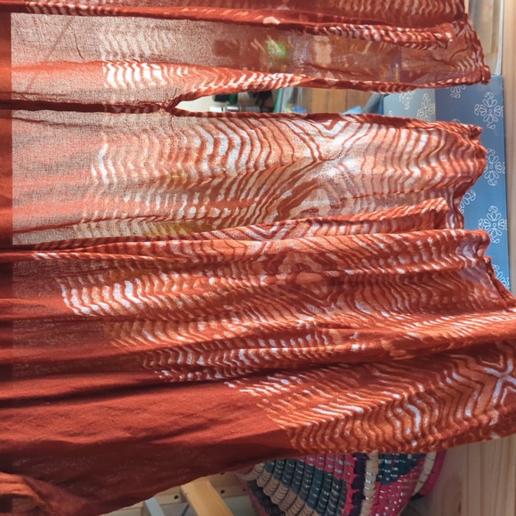 Free People Rust Orange Swim Coverup - Picture 4 of 4